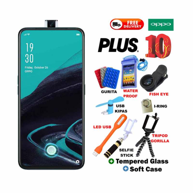 Jual OPPO Reno 2F Smartphone [128 GB/ 8 GB] Free 10 Online