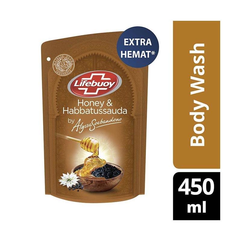 Jual LIFEBUOY Honey & Habbatussauda Sabun Cair [450 mL