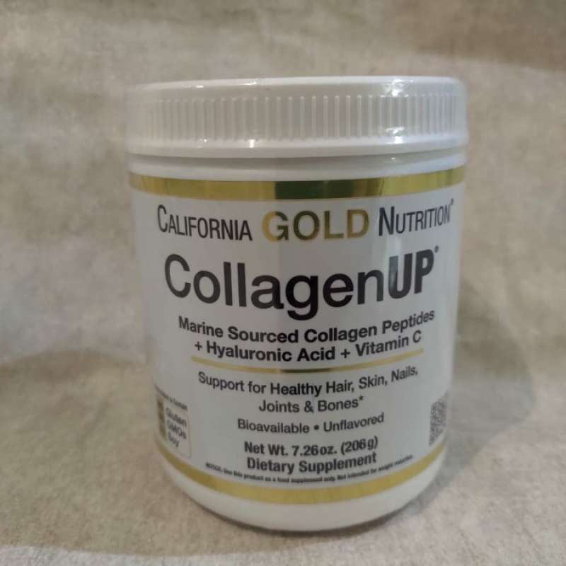Jual California Gold Nutrition Collagen UP / marine collagen peptides ...