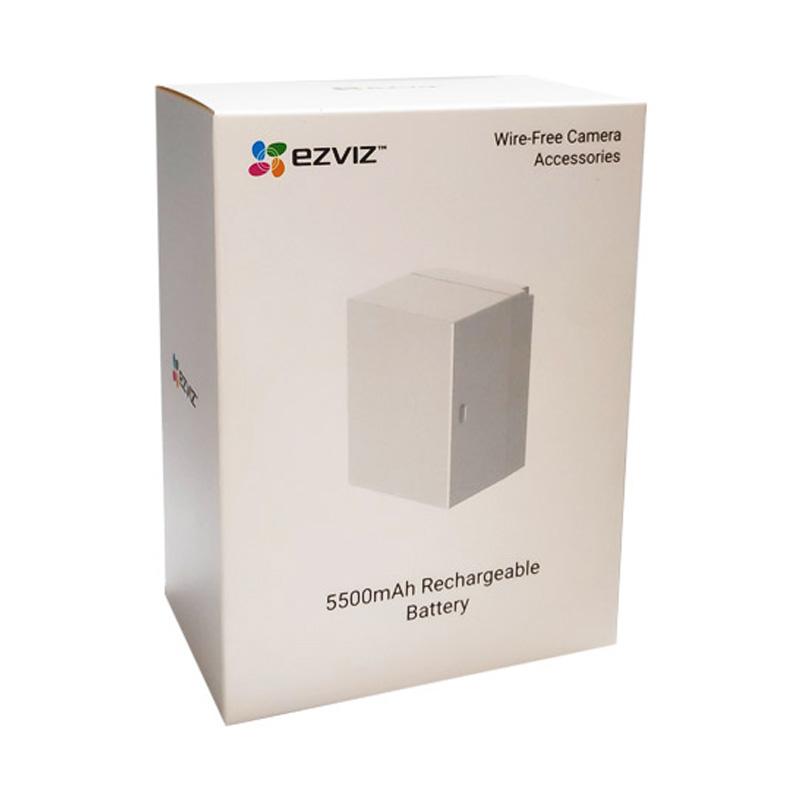 CELLONIC Batteria Al Litio 3,8V 5500mAh Per EZVIZ C3A, BL-BC-01 - Confezione Da 2 Pezzi, Ricambio Alta Capacità