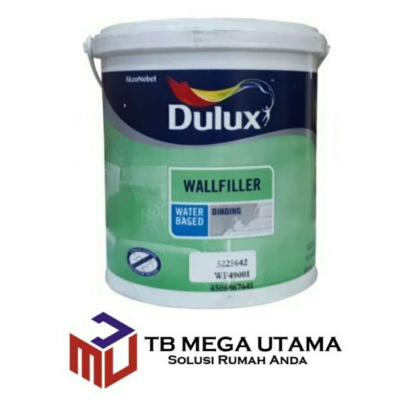 Jual Dulux Wallfiller Interior 3,5 Kg Plamur Plamir Dempul Dinding Interior di Seller TB Mega