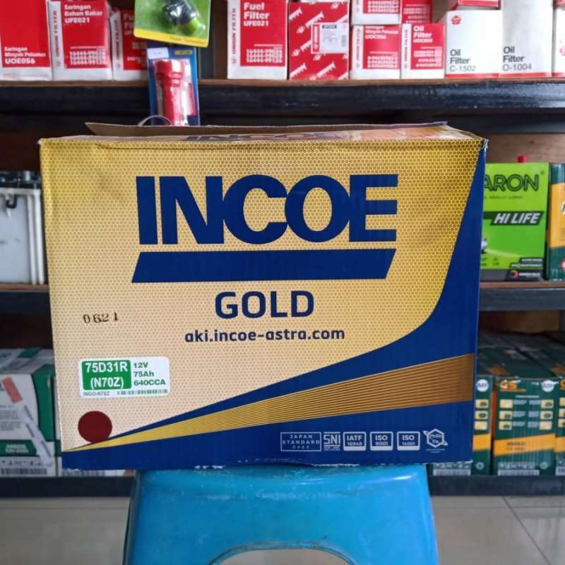 Jual Aki Kijang/ Aki L300/ Incoe Gold N70Z/ Hybrid Incoe N 70 Z/ Aki