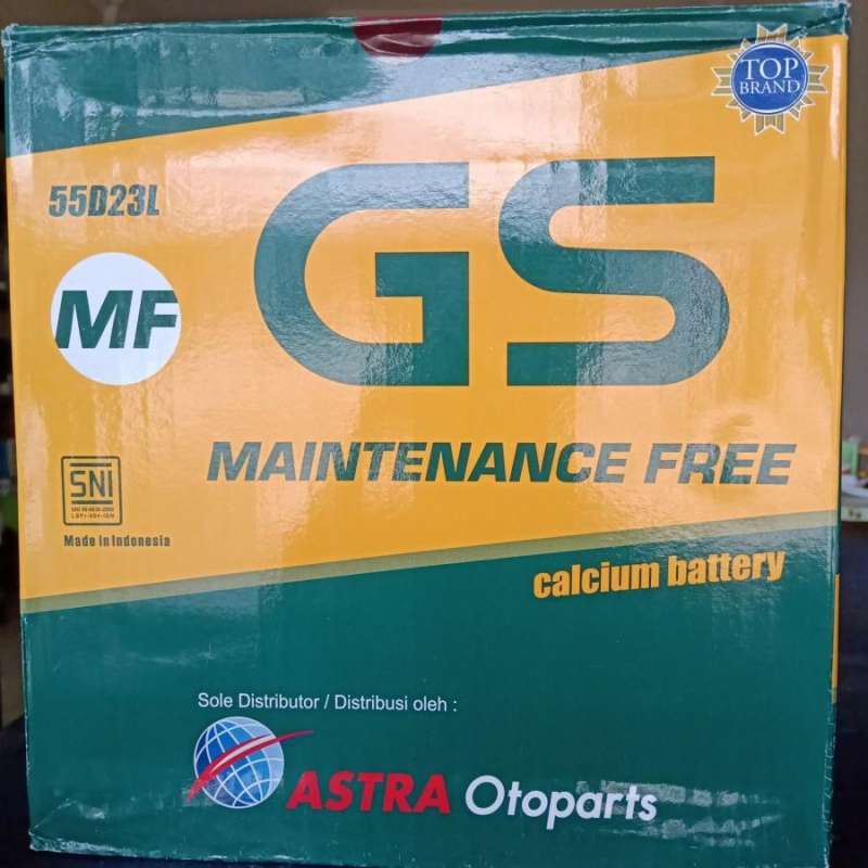Jual Aki Mirage/ GS MF 55D23L/ GS 55D23L Astra Otoparts/ Aki Innova