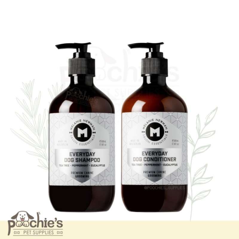 Promo EVERYDAY dog SHAMPOO / CONDITIONER Melanie Newman 500mL Diskon 8