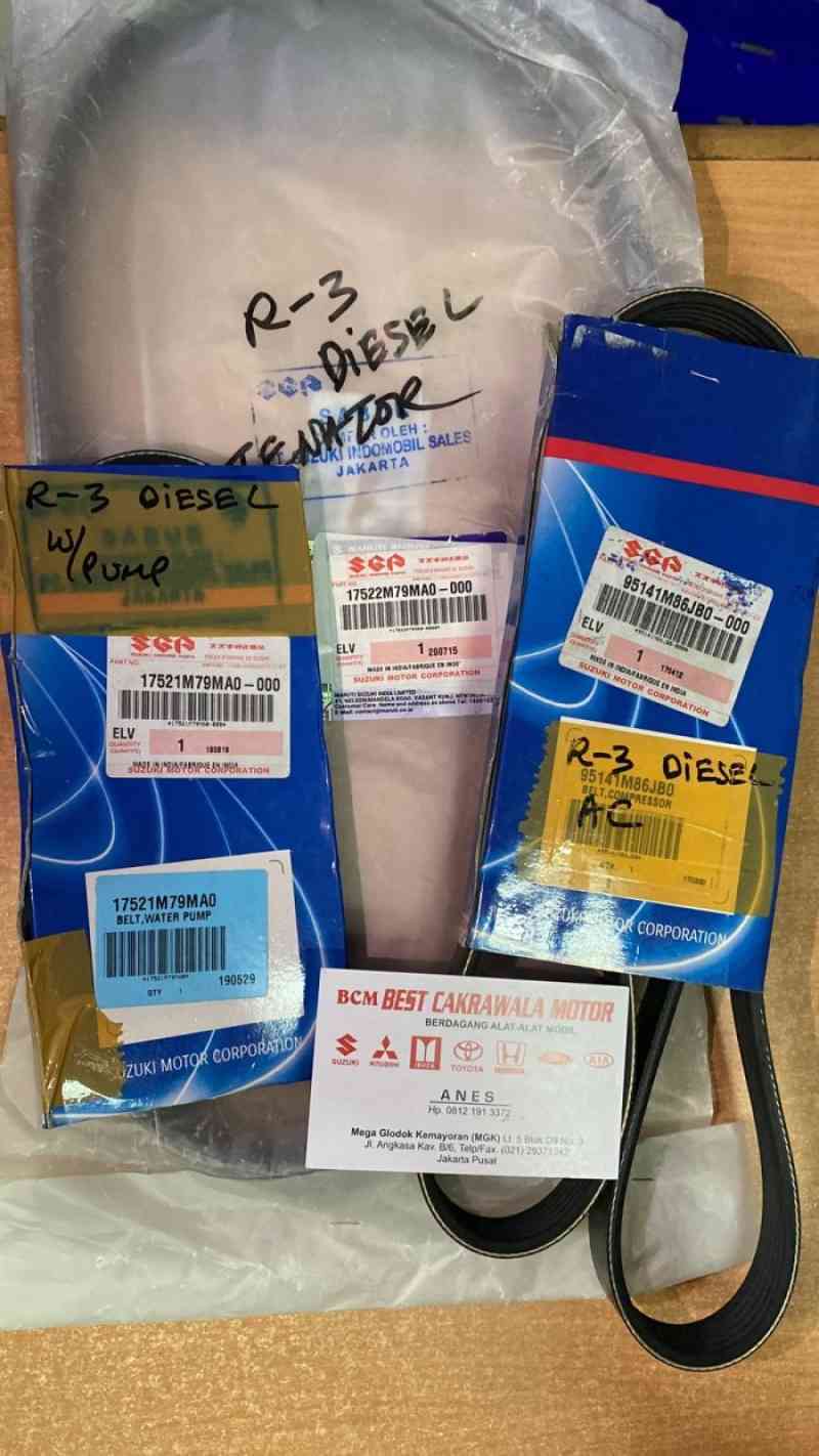 Jual V Belt Ac Dan Alternator Ertiga Diesel Original Di Seller 15 Mega