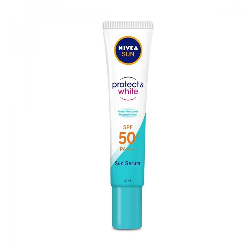 Jual Nivea Sun Face Protection & White SPF50+ PA+++ Oil Control Serum