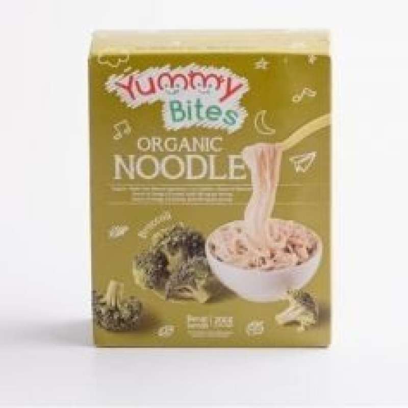 Jual Yummy Bites Broccoli Organic Noodles [200 g] di Seller BabyWorld
