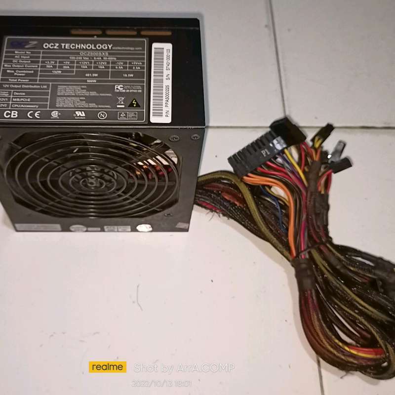 Jual . PSU / Power Supply 500W Efisiensi 82 Untuk PC / Komputer