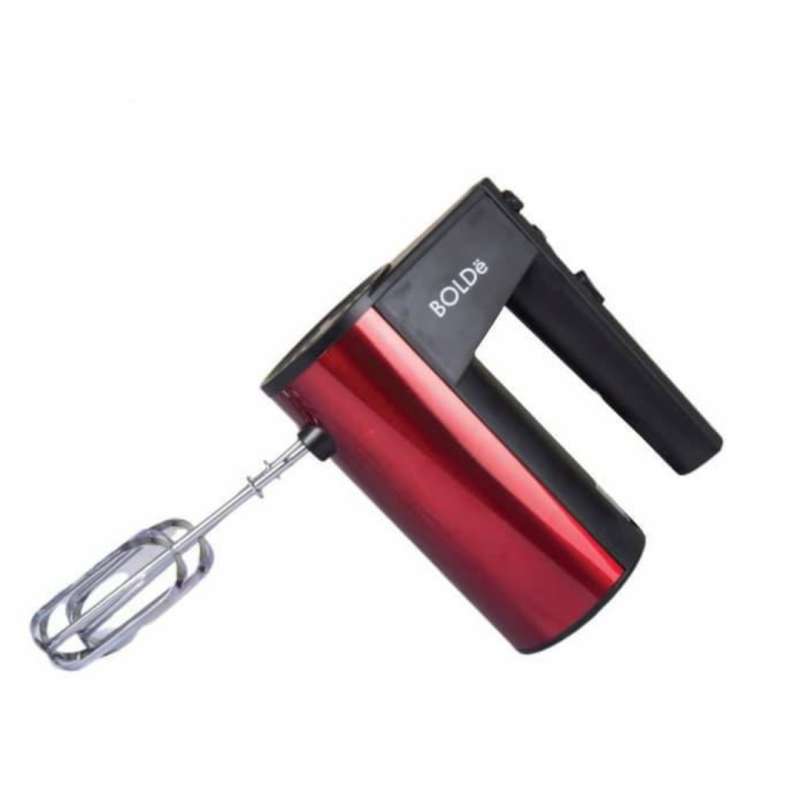 Jual hand mixer BOLDe pengaduk telur kue dan adonan MERAH di Seller