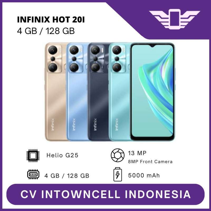 Jual INFINIX HOT 20i 4/128 GB di Seller CV INTOWN CELL INDONESIA ...