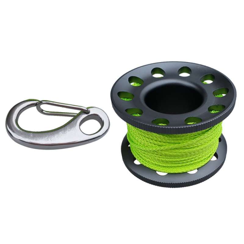 Scuba Diving Reel Aluminum Alloy Wreck Cave Finger Spool