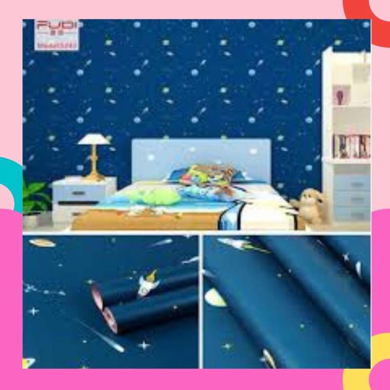 Jual Wallpaper Sticker Dinding GH 144 Ukuran 45 CM x 9 M di Seller