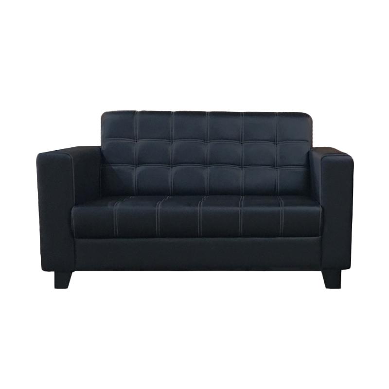 Jual Malibu Victoria 2 Seater Sofa Hitam Online Harga Jual Malibu Victoria 2 Seater Sofa Hitam Online Harga