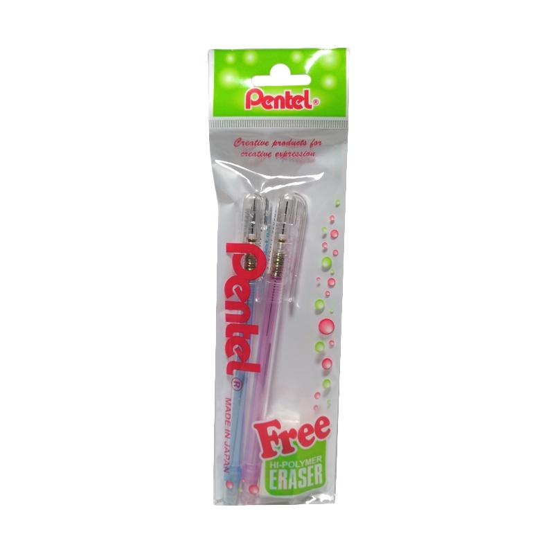 Jual Pentel Caplet A105 0.5 Pensil - Biru Pink Murah