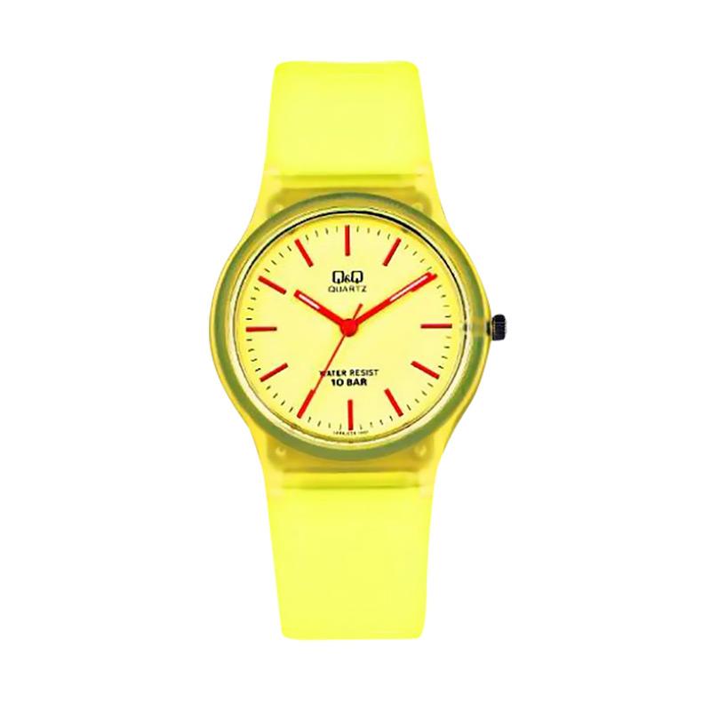 Jual Q&Q QQ068 Jam Tangan Wanita - Kuning Online - Harga 