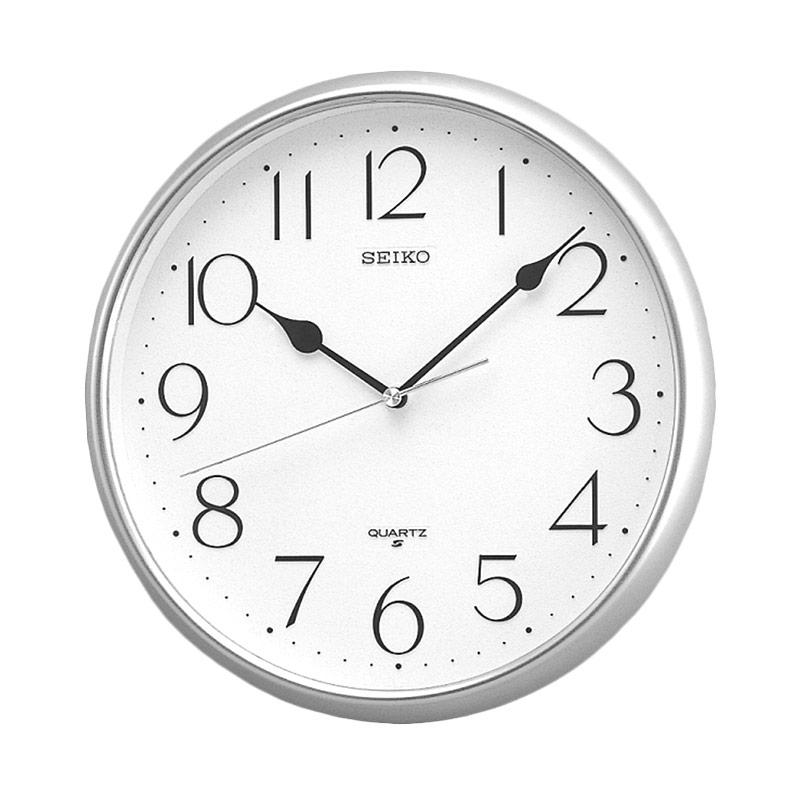 Promo Seiko QXA001S Wall Clocks Silver [28 cm] Diskon 24 di Seller Casio Indotama Shop