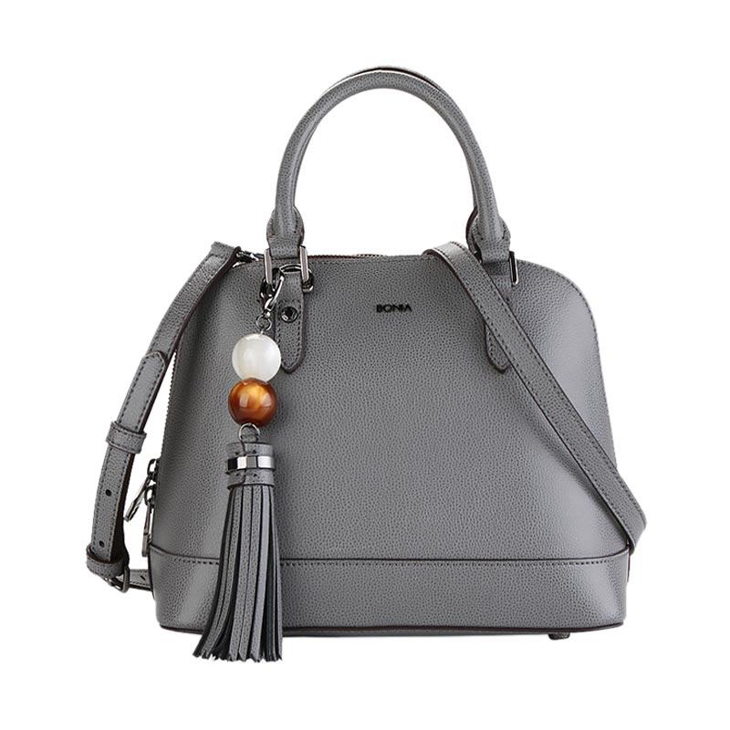 Jual Bonia Zoey Satchel Tas Wanita - Grey Online - Harga