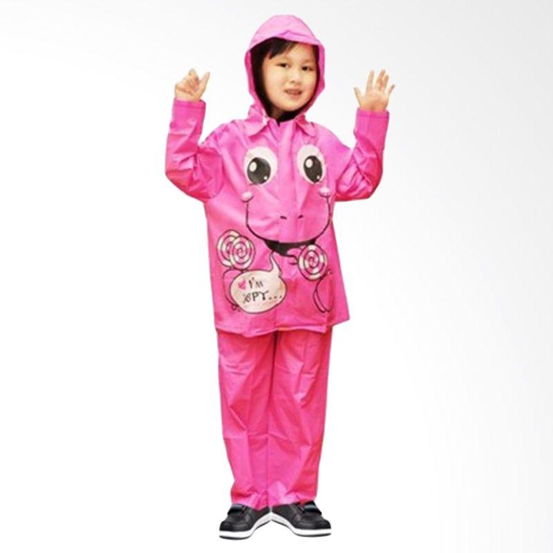 Jual Indoplast Kido Jas Hujan - Pink Online - Harga