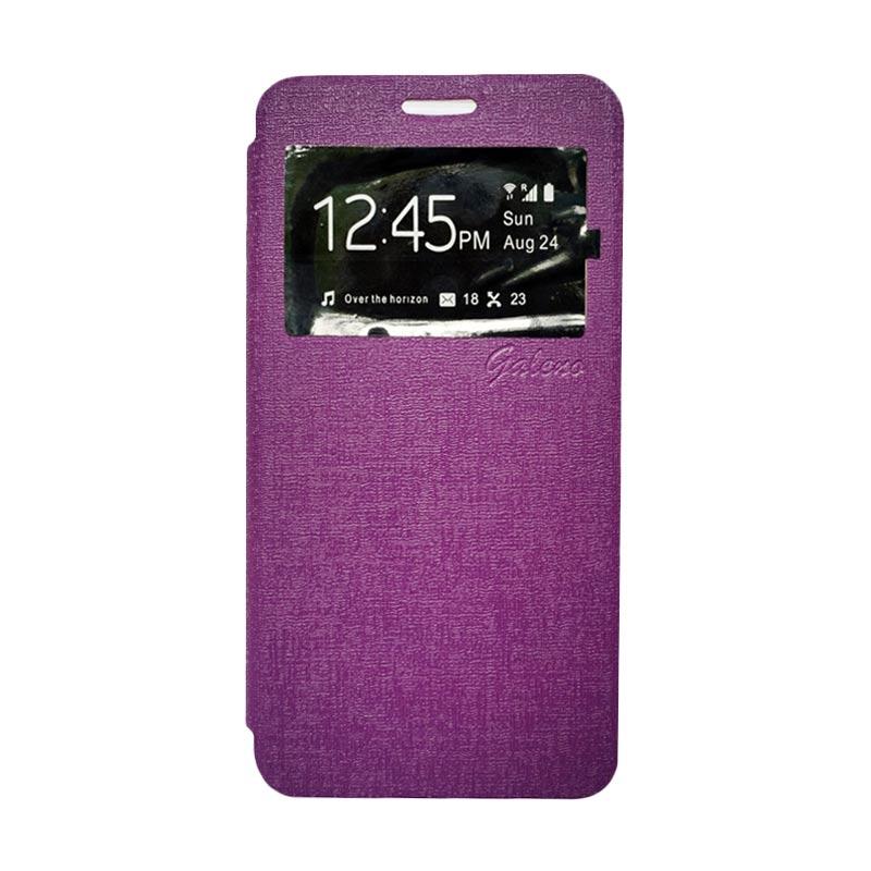 jual galeno flip cover casing for oppo f1s ungu jual galeno flip cover casing for oppo f1s ungu