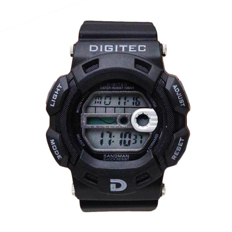 jual digitec rubber jam tangan pria hitam water jual digitec rubber jam tangan pria hitam water