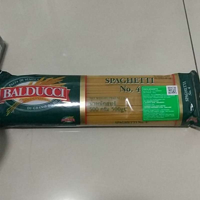Jual San Remo Pasta Spaghetti Balducci No.4 - Pasta Spageti 500 Gram Di ...