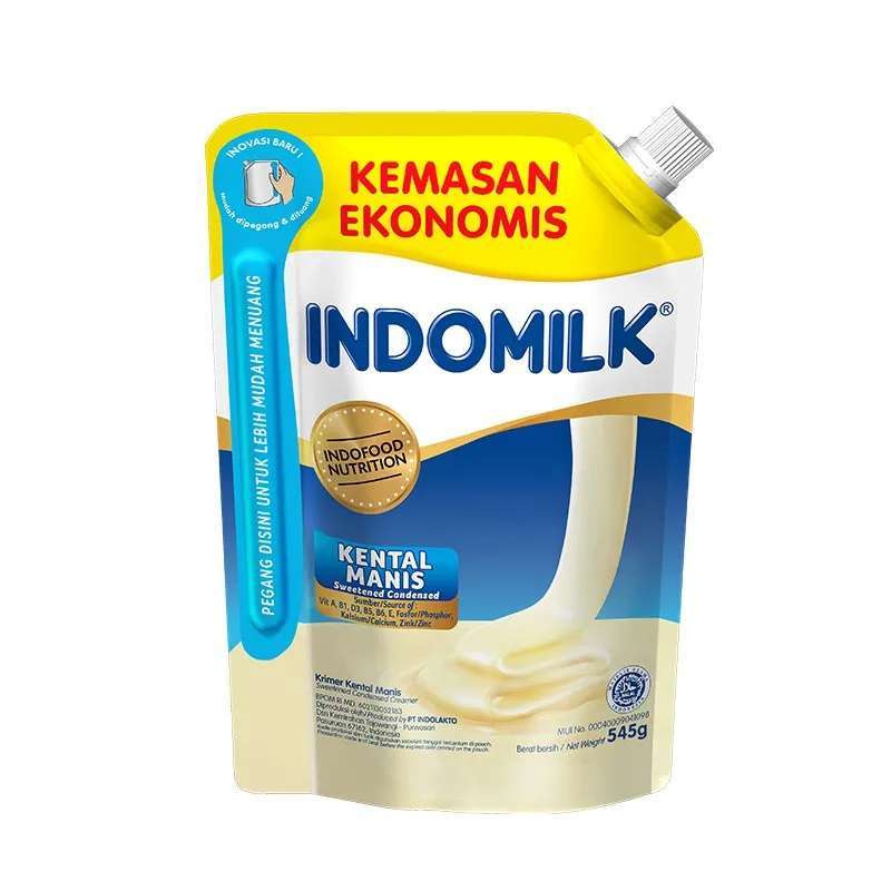 Jual Indomilk Plain Kental Manis Susu [545 g/ Kemasan Pouch] di Seller