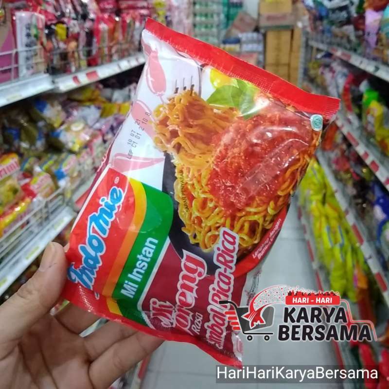 Jual INDOMIE GORENG SAMBAL RICA-RICA 85GR di Seller TOKO Me Ry L A ...