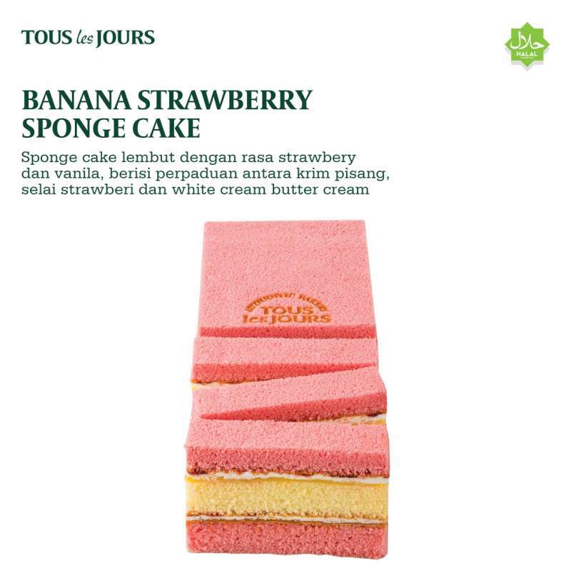 Strawberry Sponge Cake