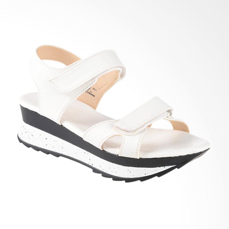 jual carvil almeta 02l sandal wanita white jual carvil almeta 02l sandal wanita white