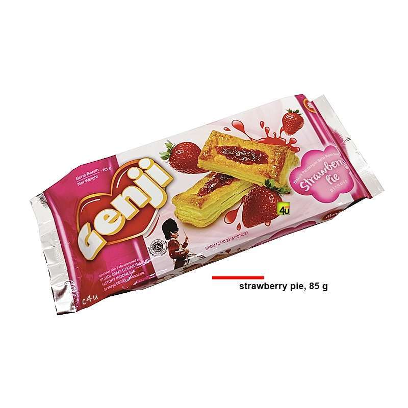 Promo Genji Fruit Pie STRAWBERRY PIE [85 gr] Diskon 14 di Seller cemilan4u Babakan Ciamis