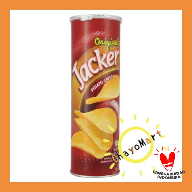 Jual Jacker Potato Crisps Original/ Potato Chips/ keripik kentang 110g