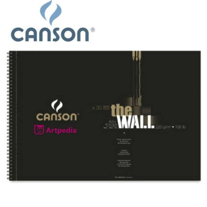 Jual Canson The Wall A3+ 220gsm Sketchbook (isi 30) Sketch Book di