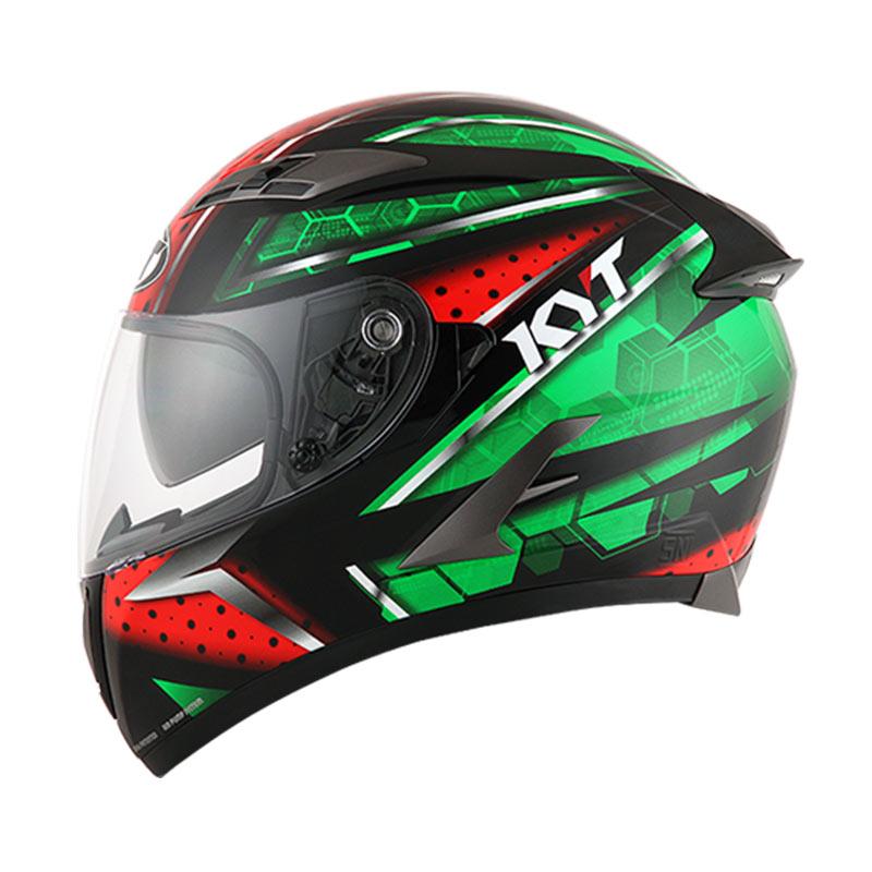 Jual KYT Vendeta 2 All Star Helm Full Face - Black Red