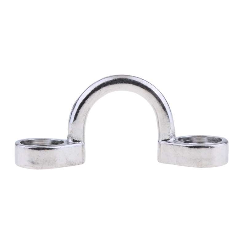 Promo Marine Stainless Steel Deck Loops Tie Down Pad Eye Strap for