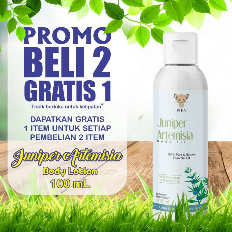 Jual Juniper arthemisia body lotion oil herbal alami 100 ml di Seller