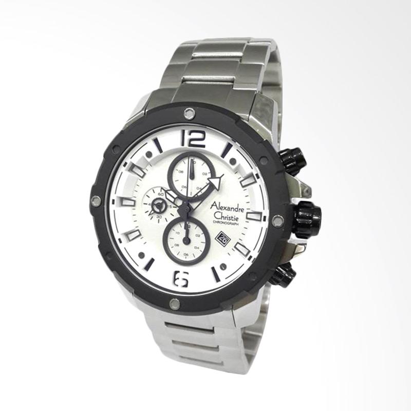 jual alexandre christie jam tangan pria silver white 6410 harga kualitas jual alexandre christie jam tangan pria silver white 6410 harga kualitas