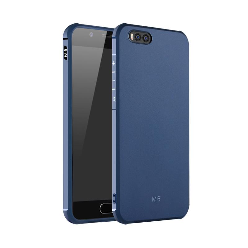 jual cocose matte anti shock softcase casing for xiaomi mi6 blue free tempered glass jual cocose matte anti shock softcase casing for xiaomi mi6 blue free tempered glass