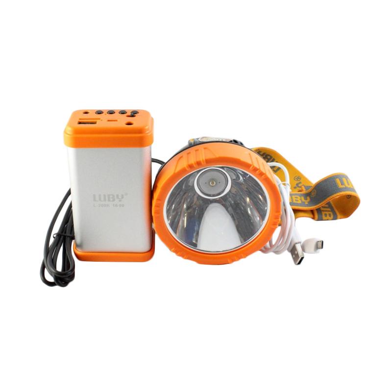 jual senter kepala 10watt luby l 209k warm white jual senter kepala 10watt luby l 209k warm white