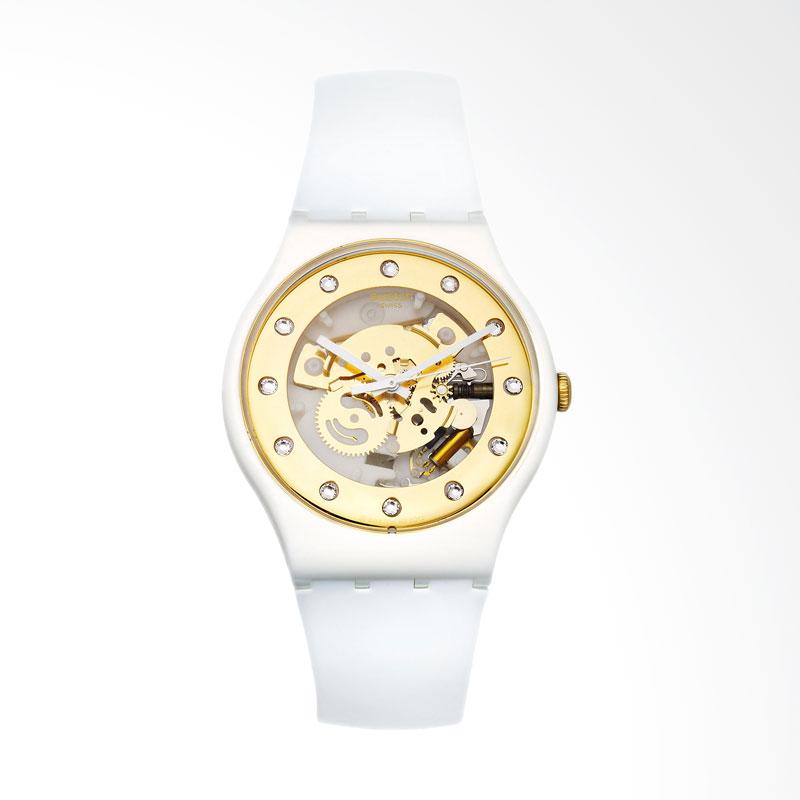 jual swatch suoz148 sunray glam bahan tali silikon jam jual swatch suoz148 sunray glam bahan tali silikon jam