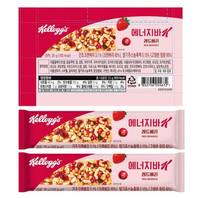 Jual Kellogg's Berry Yogurt Cereal Bar (25g*12pcs) di Seller PChomeSEA Official Store Taiwan