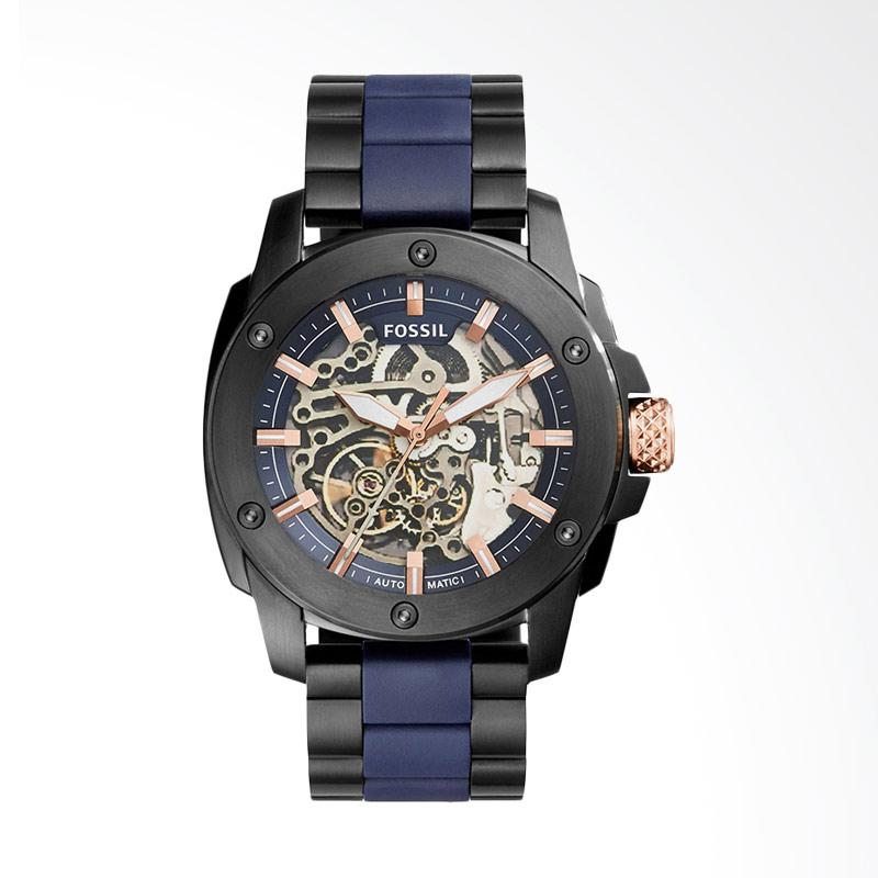 Jual Fossil Jam Tangan Fashion Pria - Black Navy ME3133
