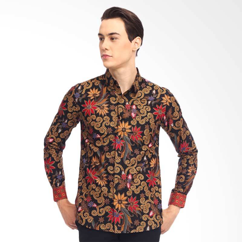 jual jayashree arya slimfit sleeve kemeja batik pria black online harga kualitas jual jayashree arya slimfit sleeve kemeja batik pria black online harga kualitas