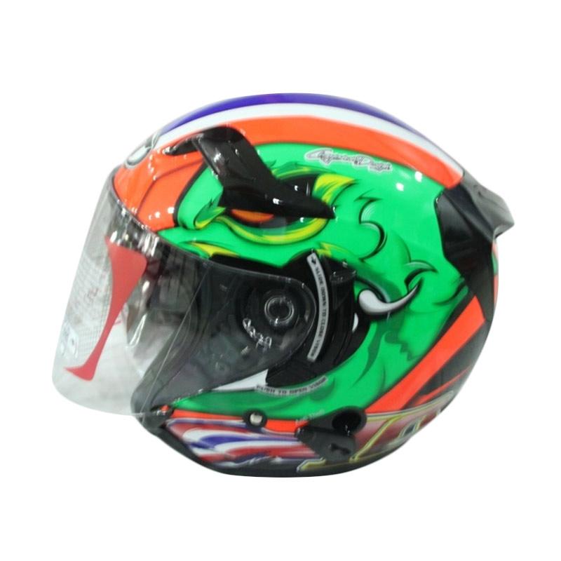 Jual KYT Venom Open Sthitipong Rep Helm Half Face XL di Seller Doctor Helm Jatibening, Kota