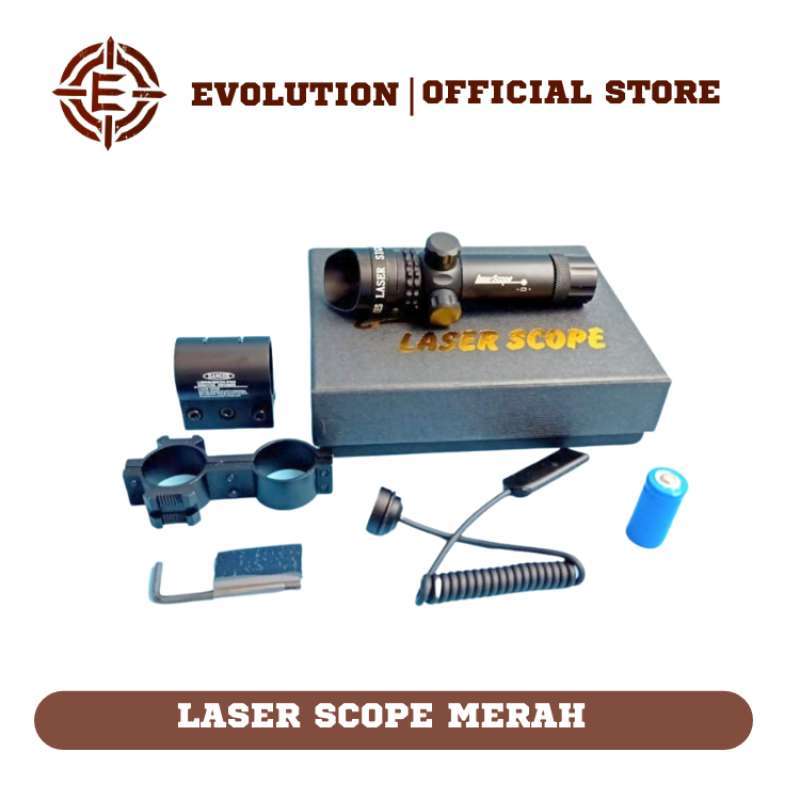 Promo LASER SENAPAN ANGIN SCOPE HIJAU Diskon 10% di Seller Official