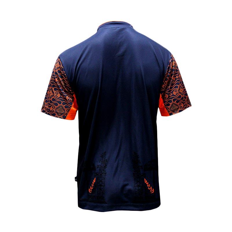 Jual Flypower Batur Kaos Badminton Pria - Navy Online Juli