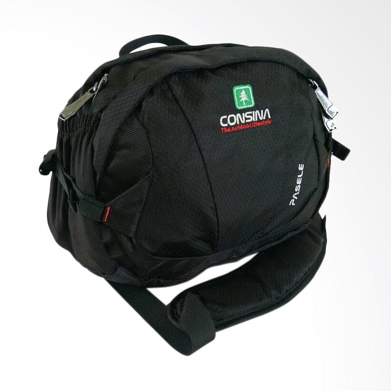 Jual Consina Pasele Tas Selempang - Black Online - Harga