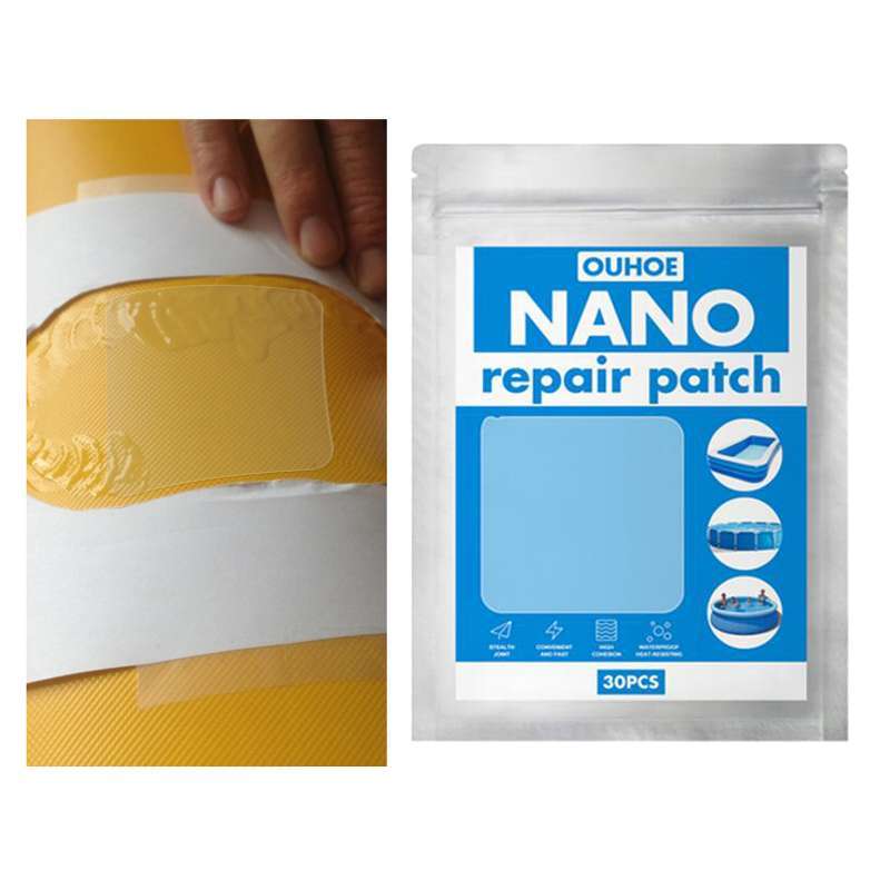 Jual Waterproof Pool Repair Patch Clear Inflatables Puncture Tape Kits