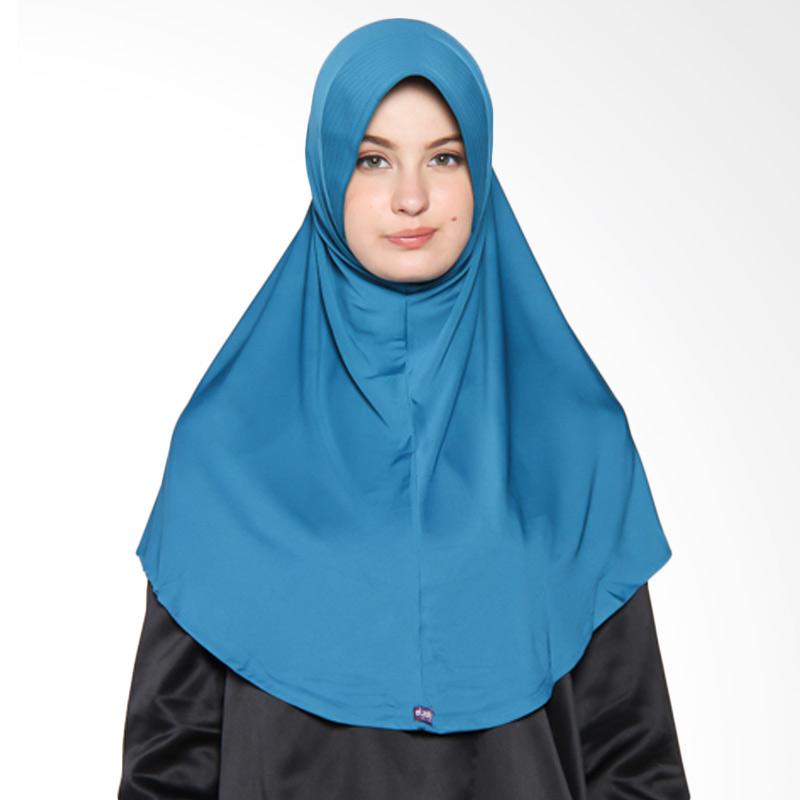 Jual Elzatta Zaria Casual Hijab - Blue Polos 505 Online 