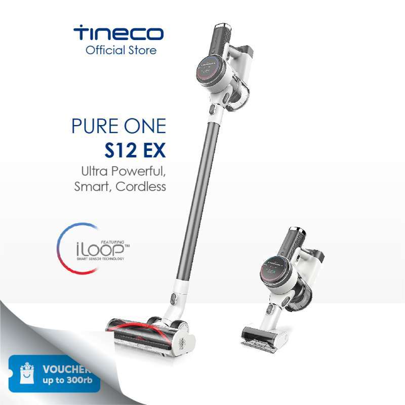 Promo Tineco Pure ONE S12 EX Smart Cordless Stick Handheld Vacuum