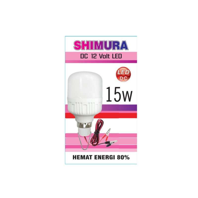 Jual Lampu LED DC 12 Volt 15 Watt SHIMURA by VDR Cool Day Light LED